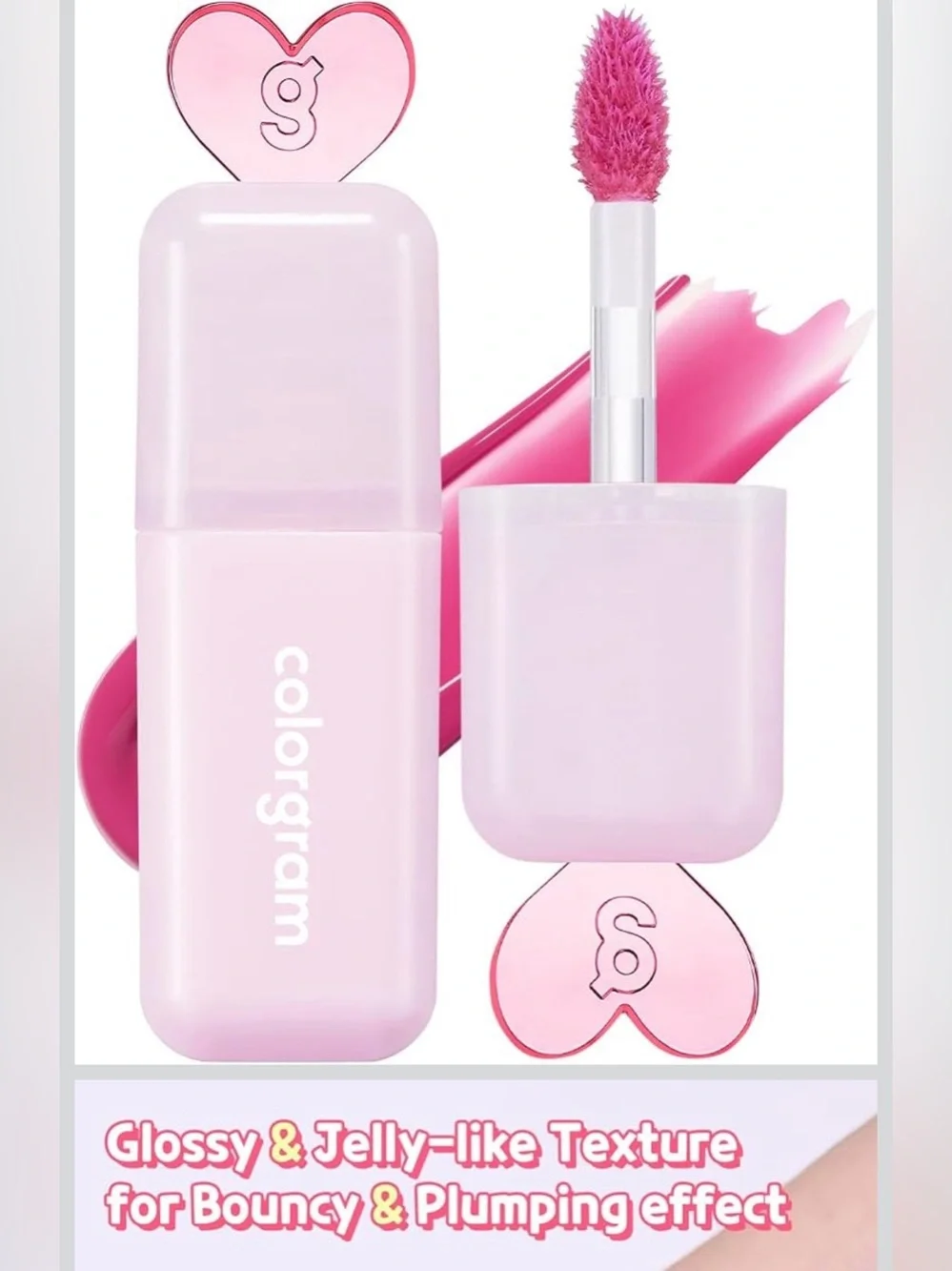 colorgram Juicy Drop Tint Lip Tint 06 Nice Plum Gloss Liquid 0.14 oz